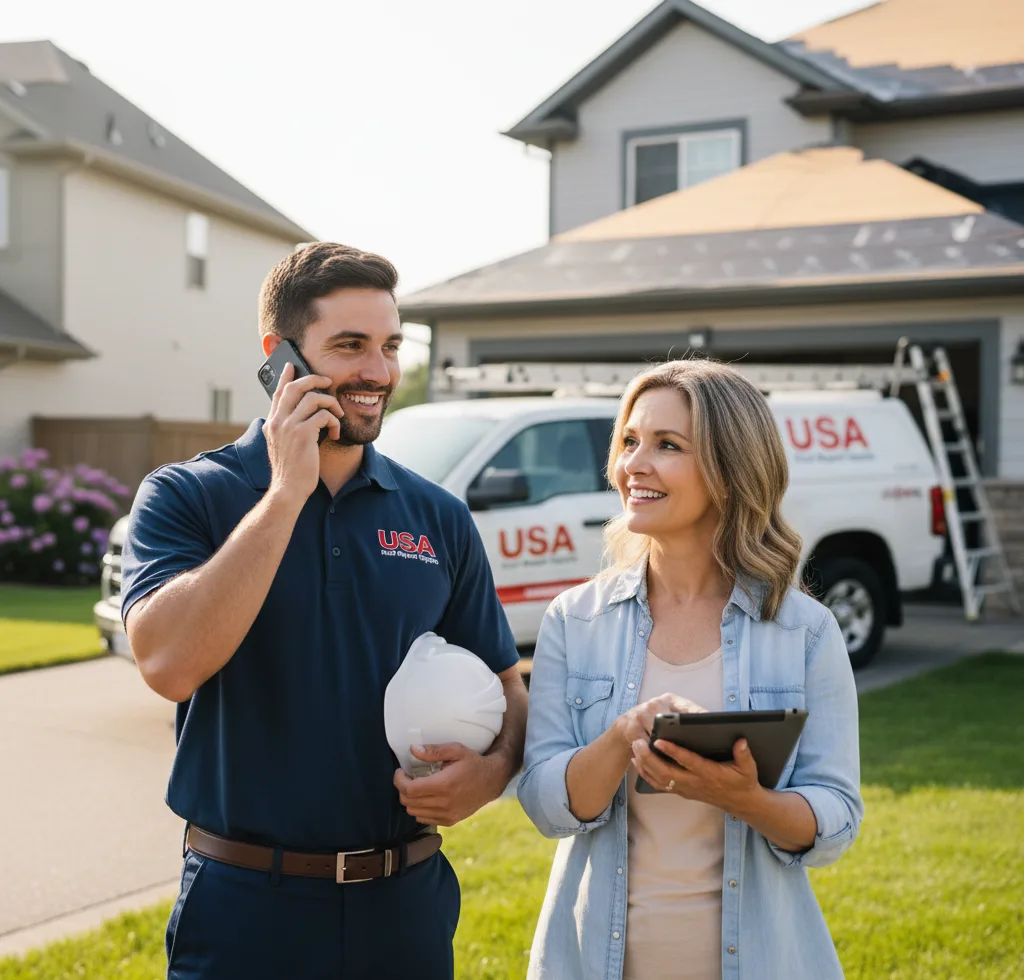 USA Roof Repair Experts customer support in Pedricktown